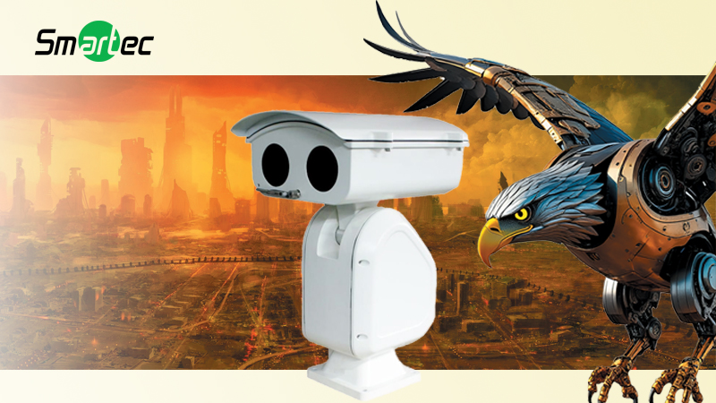 Новейшие поворотные тепловизоры Smartec STX-IPPT694L PRO с IP-камерой для обнаружения объектов на средних и дальних расстояниях Новейшие поворотные тепловизоры Smartec STX-IPPT694L PRO с IP-камерой для обнаружения объектов на средних и дальних расстояниях